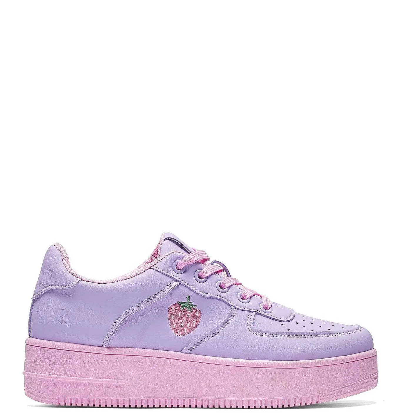 Damskie KOI footwear Sportowi Trenerzy^Buty Sportowe Na Platformie Sweet Strawberry W Kolorze Fioletowym