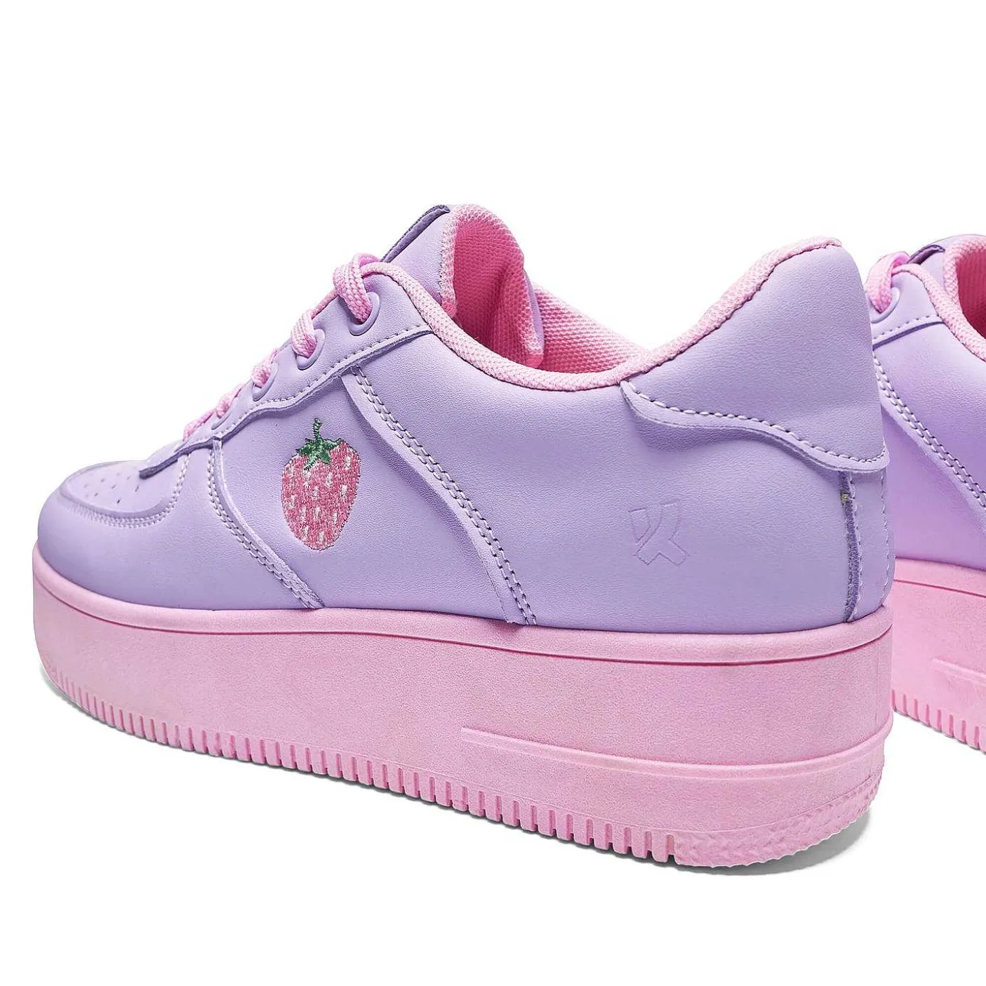 Damskie KOI footwear Sportowi Trenerzy^Buty Sportowe Na Platformie Sweet Strawberry W Kolorze Fioletowym
