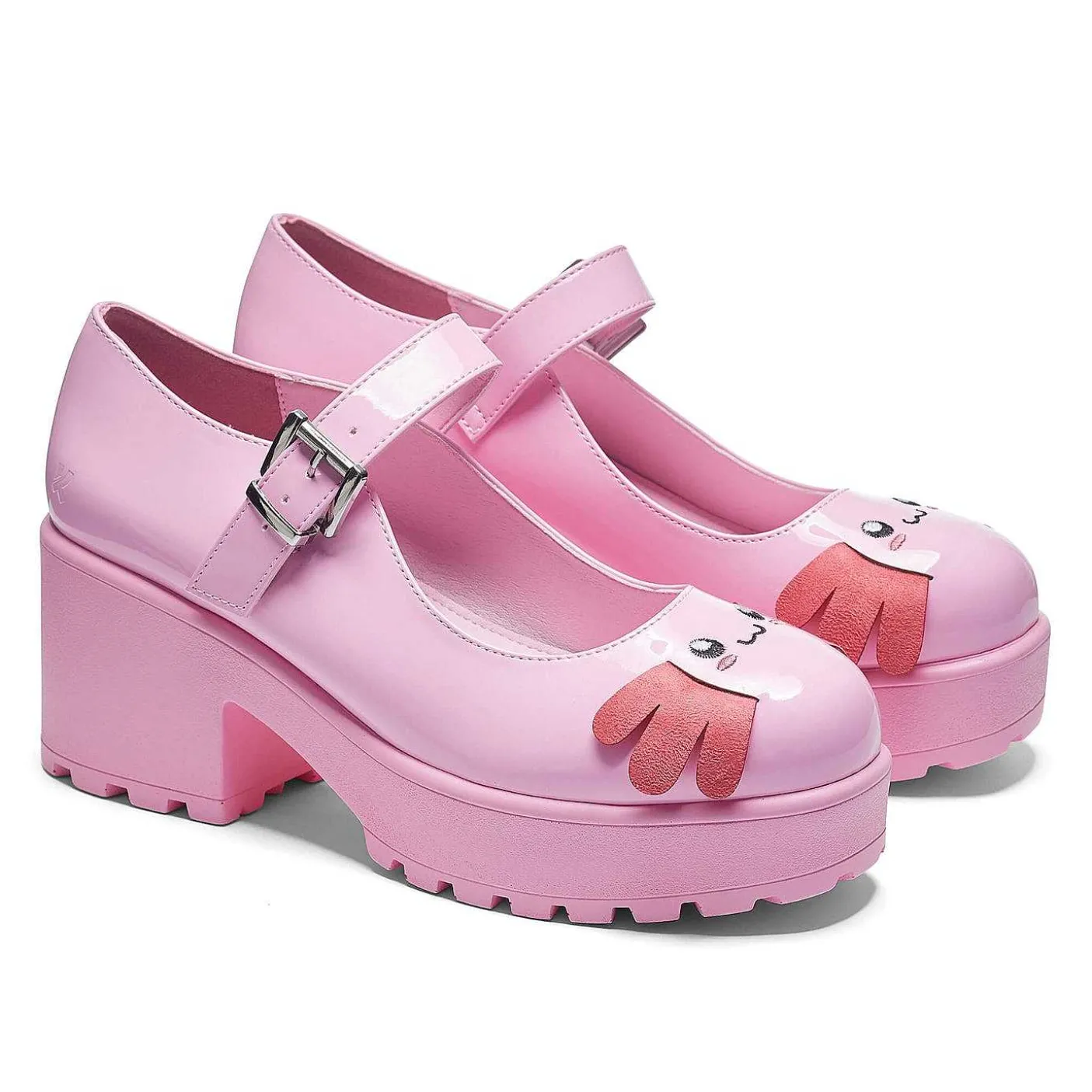 buty_tira_mary_jane_aztec_axolotl_edition__obuwie_koi_3-1.webp Damskie KOI footwear Zwierzę Mary Janes^Buty Tira Mary Jane „Aztec Axolotl Edition" | Obuwie Koi