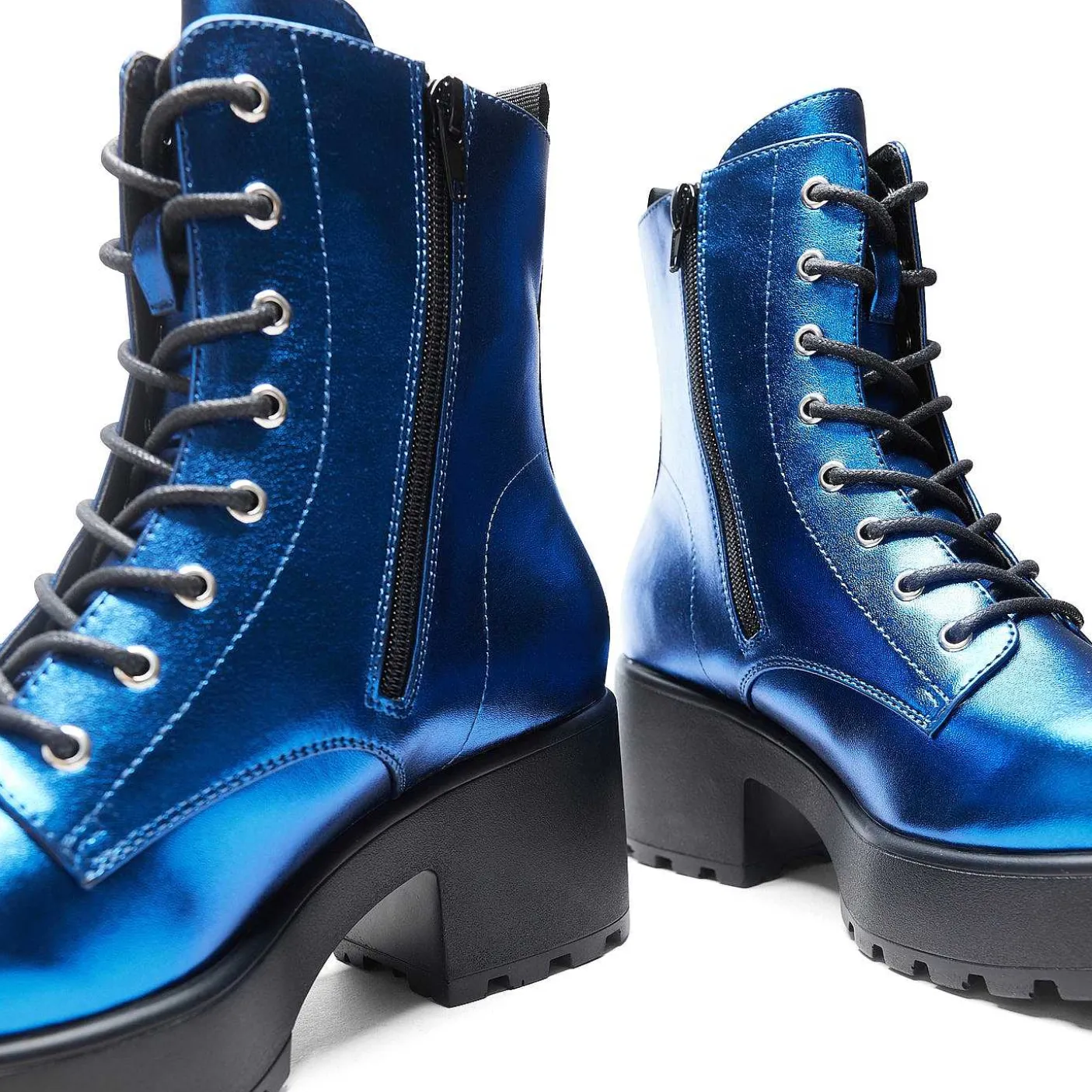 Damskie KOI footwear Buty Do Kostki^Buty Wojskowe Na Platformie Cobalt Haze | Buty Damskie | Obuwie Koi