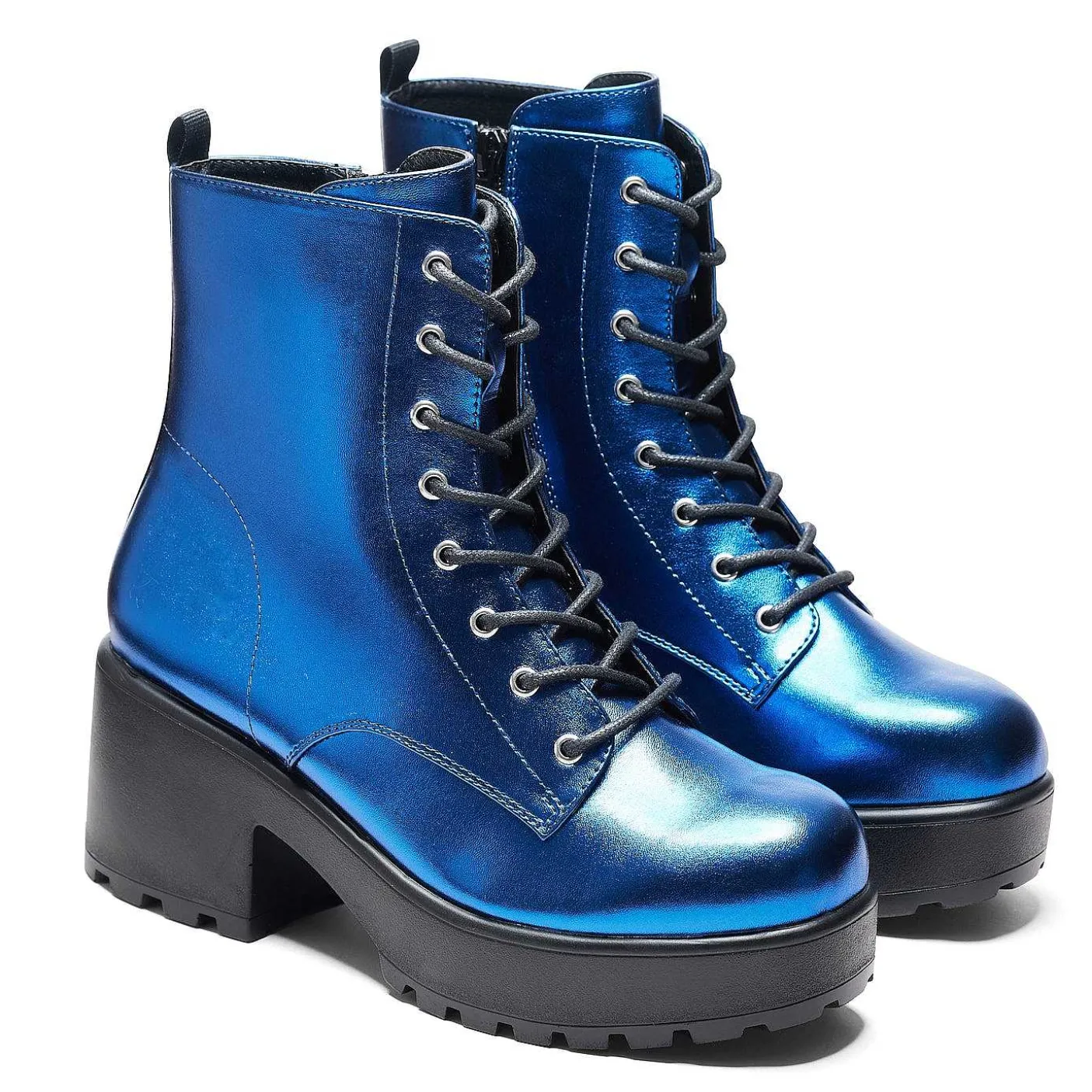 Damskie KOI footwear Grube Buty^Buty Wojskowe Na Platformie Cobalt Haze | Buty Damskie | Obuwie Koi