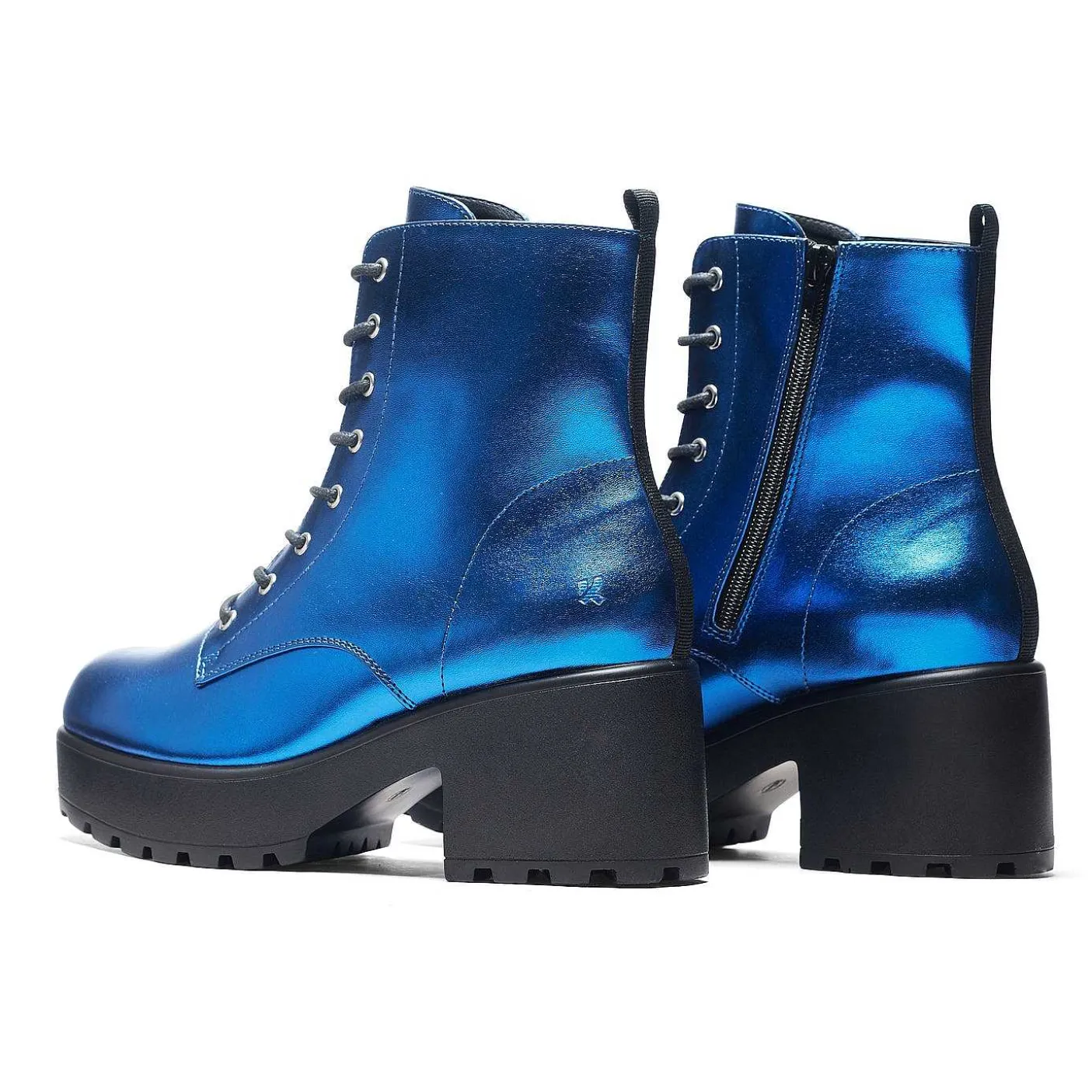 Damskie KOI footwear Buty Do Kostki^Buty Wojskowe Na Platformie Cobalt Haze | Buty Damskie | Obuwie Koi