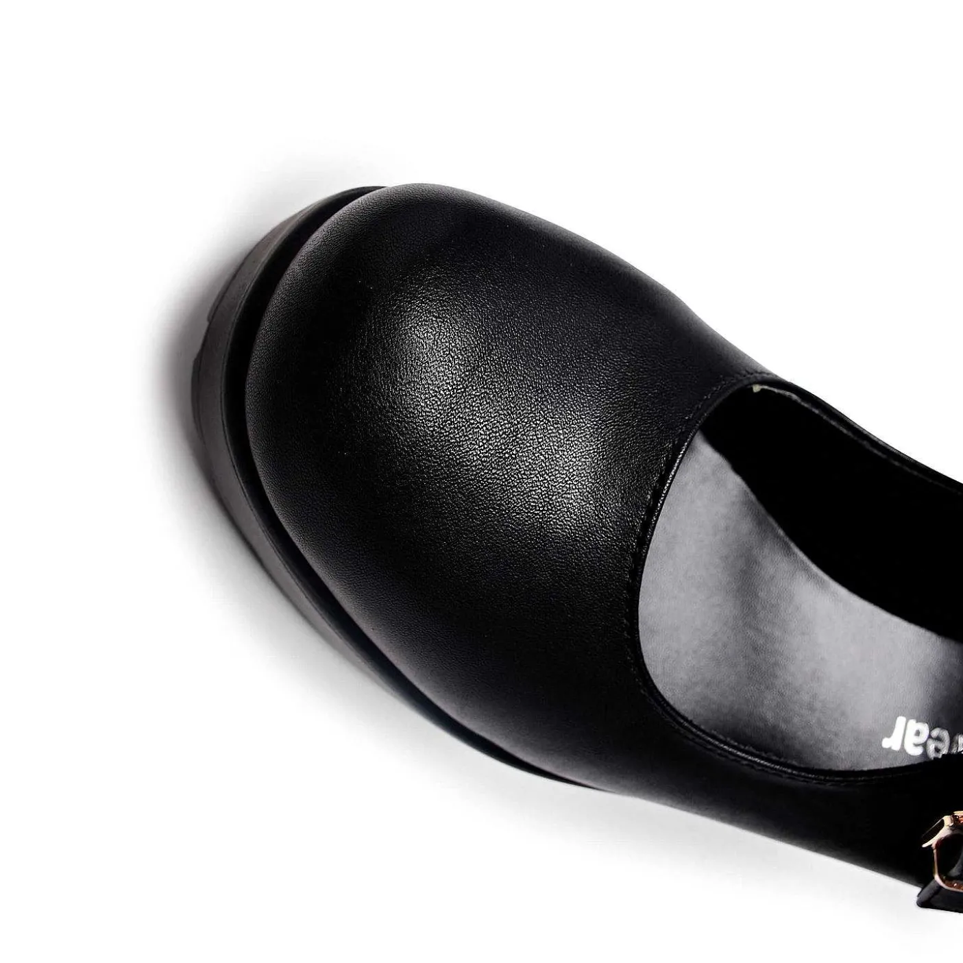 czarne_buty_mary_jane_na_grubej_platformie_5-5.webp Damskie KOI footwear Czarnej Mary Janes^Czarne Buty Mary Jane Na Grubej Platformie