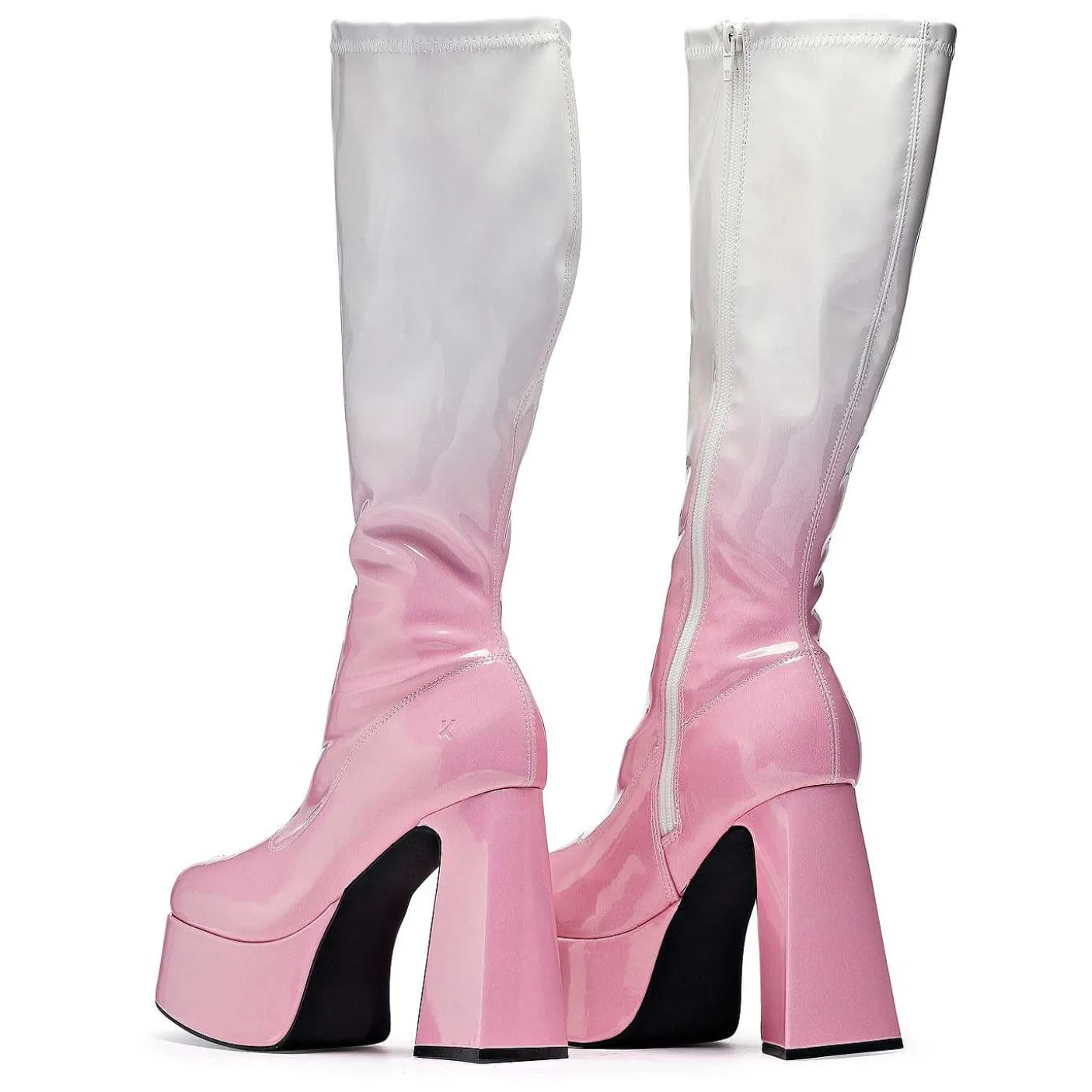 Damskie KOI footwear Buty Na Obcasie^Dlugie Buty Na Obcasie W Kolorze Malinowym