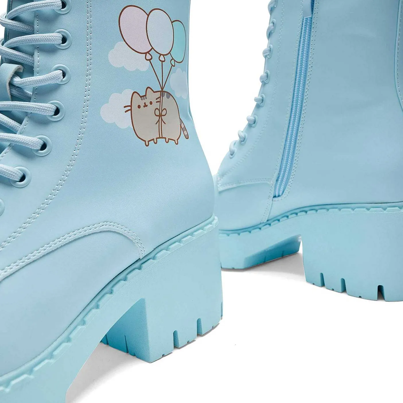 latajace_buty_pusheen_sky_4.webp Damskie KOI footwear Buty Do Kostki^Latajace Buty Pusheen Sky