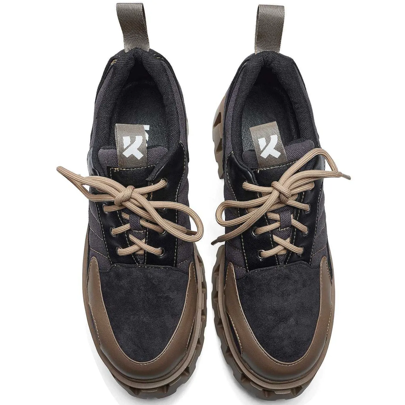 mskie_buty_chunky_kombat_the_force_desert_dust_4.webp Męskie KOI footwear Zasznurować^Męskie Buty Chunky Kombat The Force Desert Dust