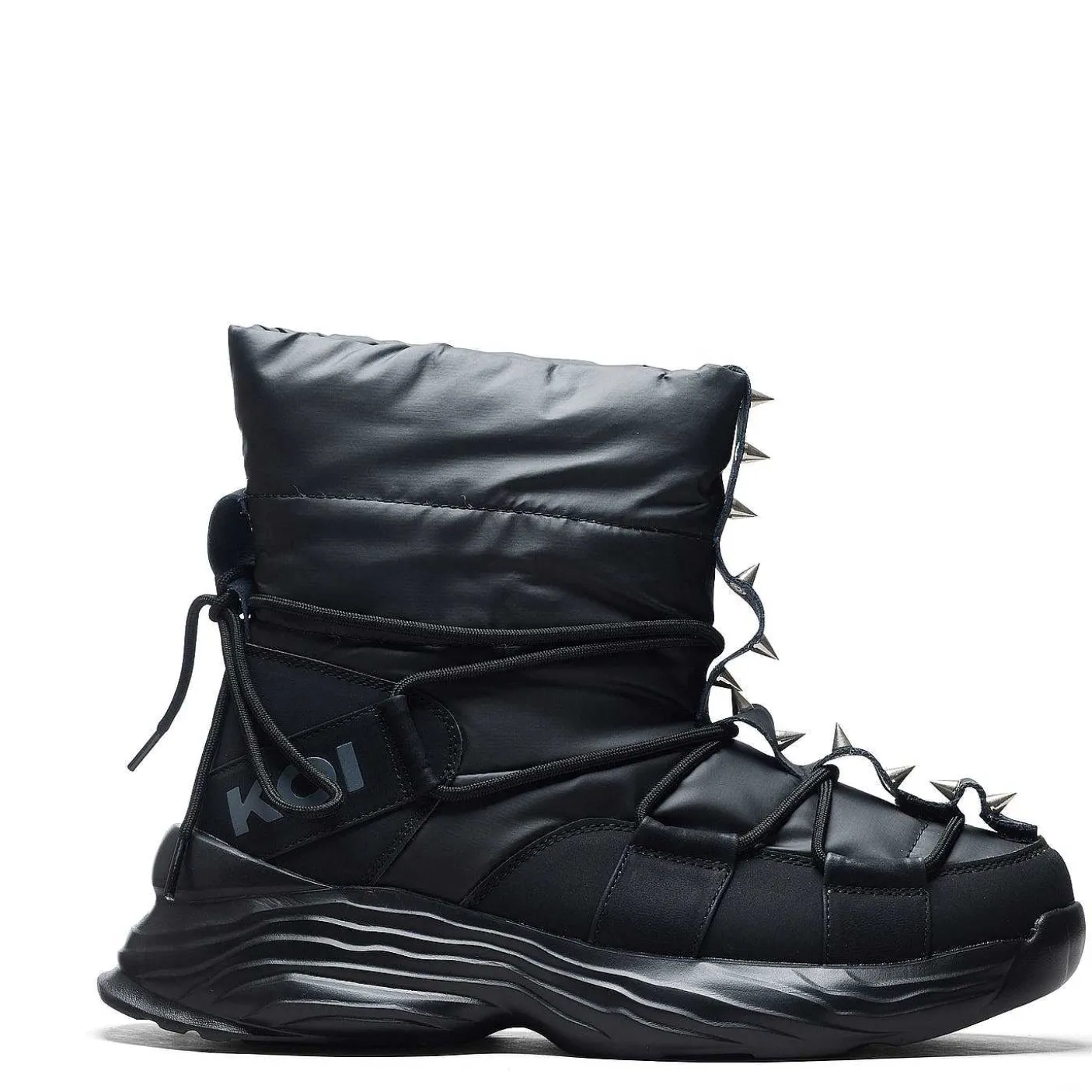 Męskie KOI footwear Buty Do Kostki^Męskie Buty Sniegowe Z Kolcami Cauldrife Demons - Czarne | Obuwie Koi
