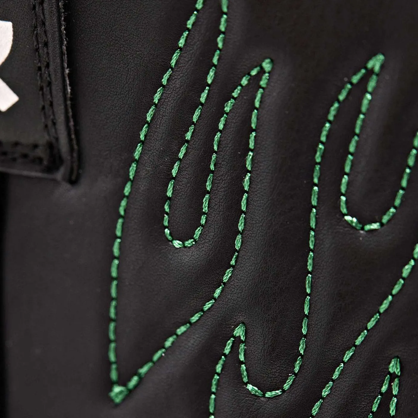 Męskie KOI footwear Czarne Buty^Męskie Kowbojskie Buty Broken Bronco W Kolorze Zielonym