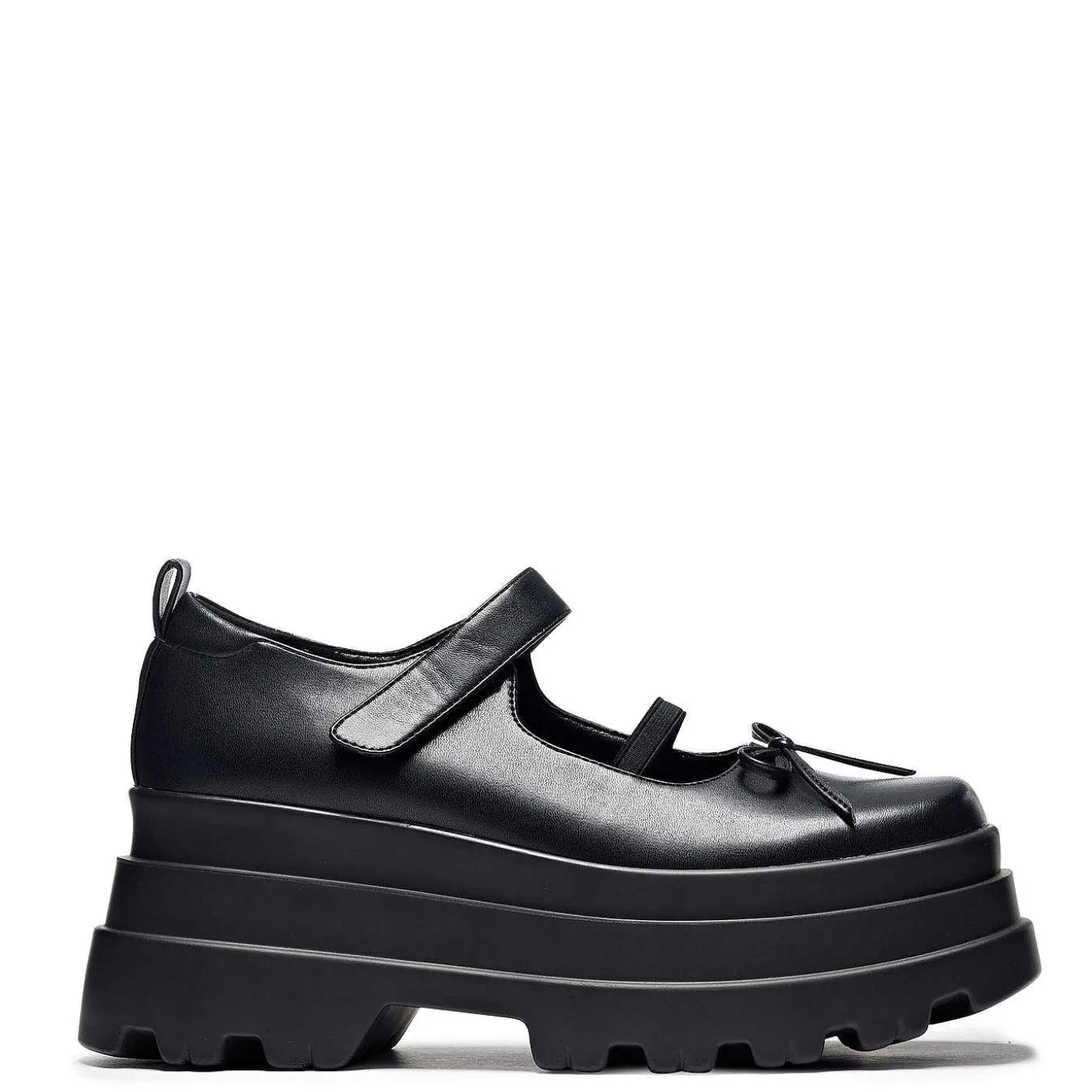 Damskie KOI footwear Czarnej Mary Janes^Obsydianowa Lalka Trident Mary Janes - Czarna