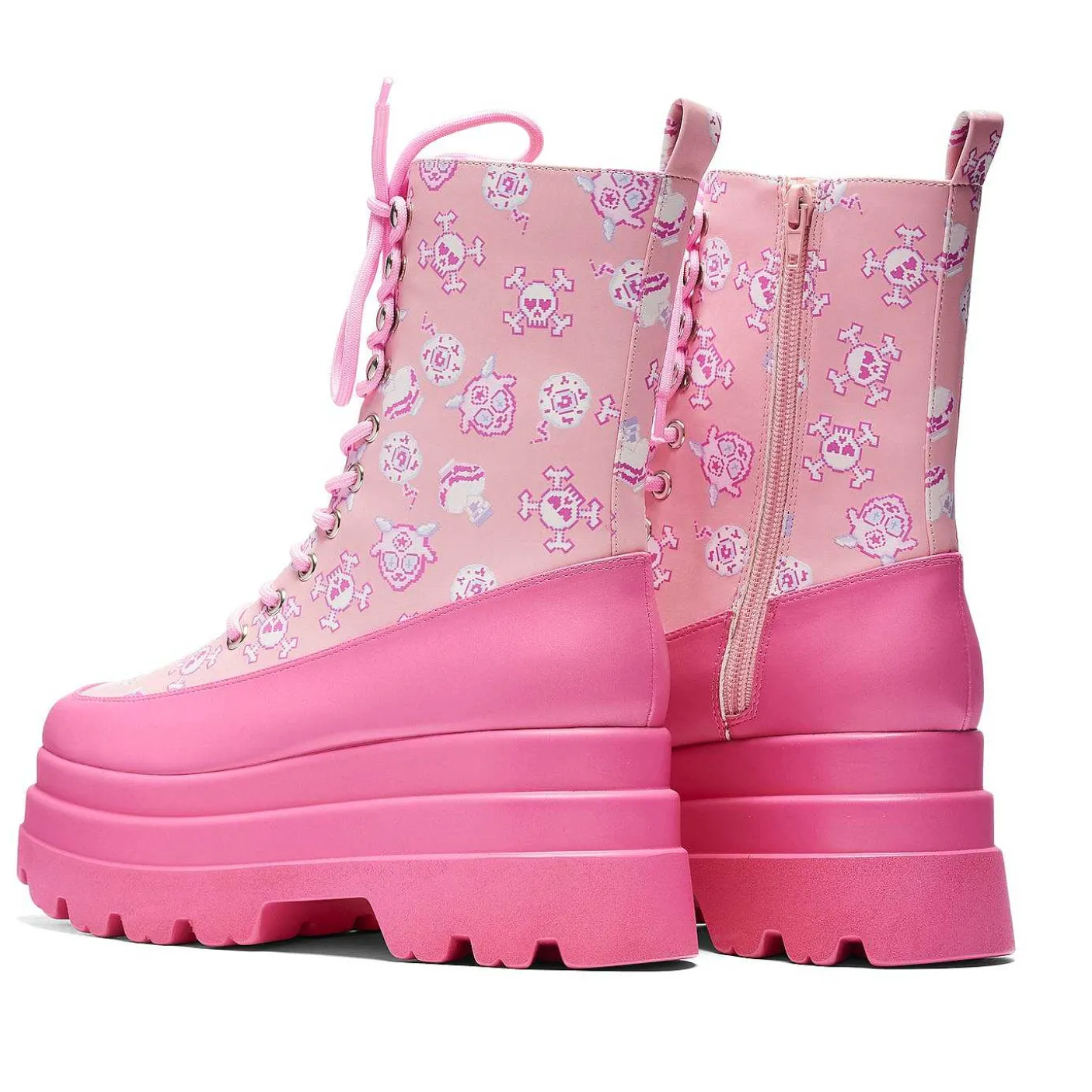 rozowe_buty_z_trojzebem_magic_yami_2-1.webp Damskie KOI footwear Buty Platformowe^Rozowe Buty Z Trojzebem Magic Yami