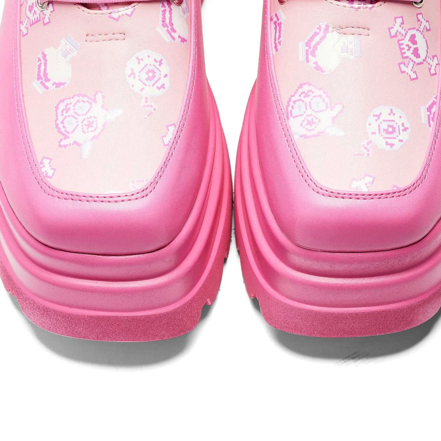 rozowe_buty_z_trojzebem_magic_yami_2.webp Damskie KOI footwear Grube Buty^Rozowe Buty Z Trojzebem Magic Yami