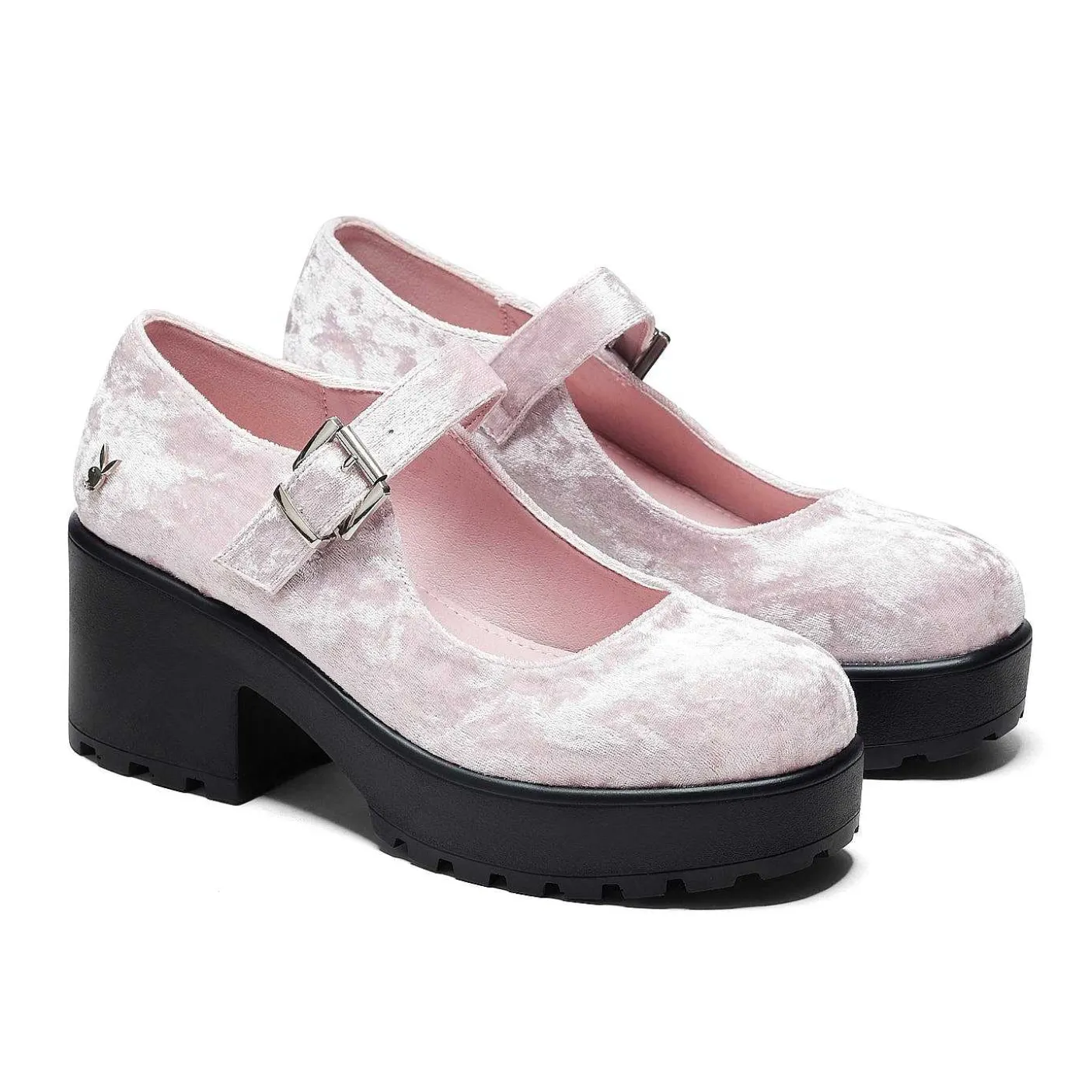 Damskie KOI footwear Mary Janes Na Obcasie^Tira Playboy Mary Janes „Sweet Vigilante Edition" | Playboya X Koi
